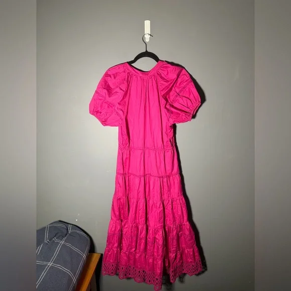 Alexis Raissa Tiered Midi Dress Size Small - Picture 5 of 5